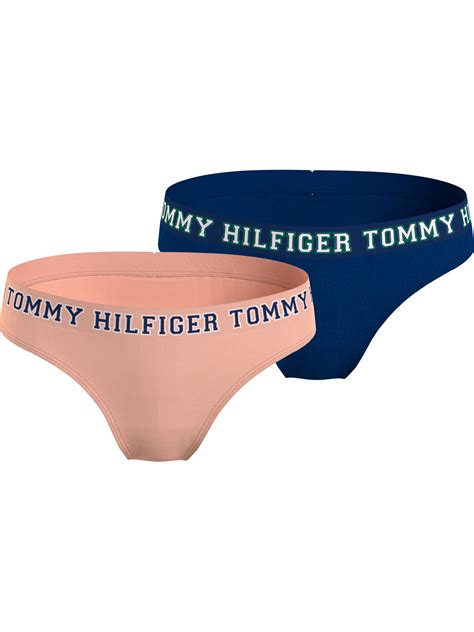 Tommy Hilfiger Calzones de algodón con corte bikini para mujer, .